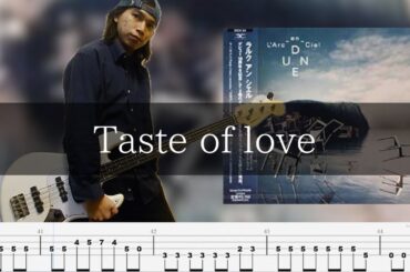 L'Arc〜en〜Ciel - Taste of love ベース 弾いてみた TAB Bass Cover