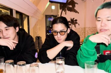 いろいろあったので青笹と男3人で語り合いました