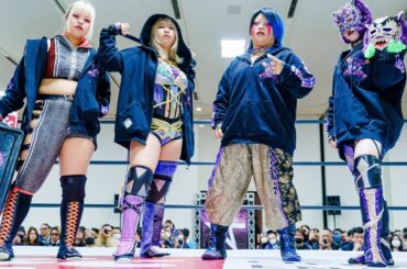 【スターダム】大江戸隊 vs STARS！渡辺桃が赤いベルト戦要求！刀羅ナツコ＆渡辺桃＆スターライト・キッド＆琉悪夏 vs 葉月＆コグマ＆羽南＆飯田沙耶！-3.2石川・金沢大会-【STARDOM】