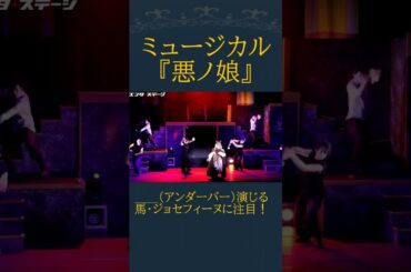 ＿＿（アンダーバー）が演じる馬・ジョセフィーヌに注目！ミュージカル『　悪ノ娘』 #エンタステージ