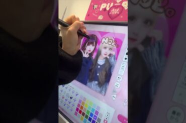 左利きのプリクラ落書きがすごい件について