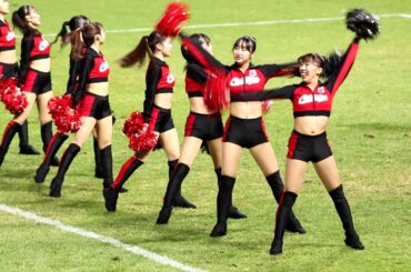 20240316 consadolls 町田ゼルビア戦　ハーフタイム　今年の新曲、新生　コンサドールズ、ドリーミングガールかな？(*'▽')　consadole,　コンサドーレ、コンサドーレ札幌