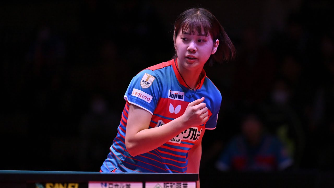長﨑美柚 vs 田村美佳 T10-10 木下アビエル神奈川vs 京都カグヤライズ ノジマTリーグ2023-2024 2023年10月29日 カルッツかわさき【卓球Tリーグ公式】 長﨑美柚 vs 田村美佳 T10-10 木下アビエル神奈川vs 京都カグヤライズ ノジマTリーグ2023-2024 2023年10月29日 カルッツかわさき【卓球Tリーグ公式】