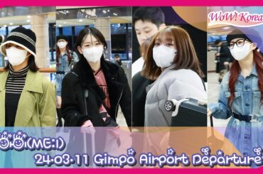 [4K] ME:I、日本に帰るメンバーたち···「日本のファンミーティングの準備も しないといけないので、 ファンミーティングで会いましょう~」