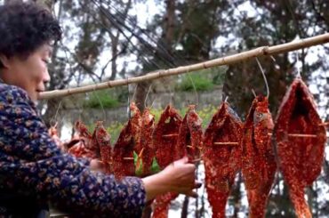 孩子們想吃小魚乾了，遠菊嬢嬢做了不一樣的魚乾，一個就能吃過癮！【壹叁黔味】