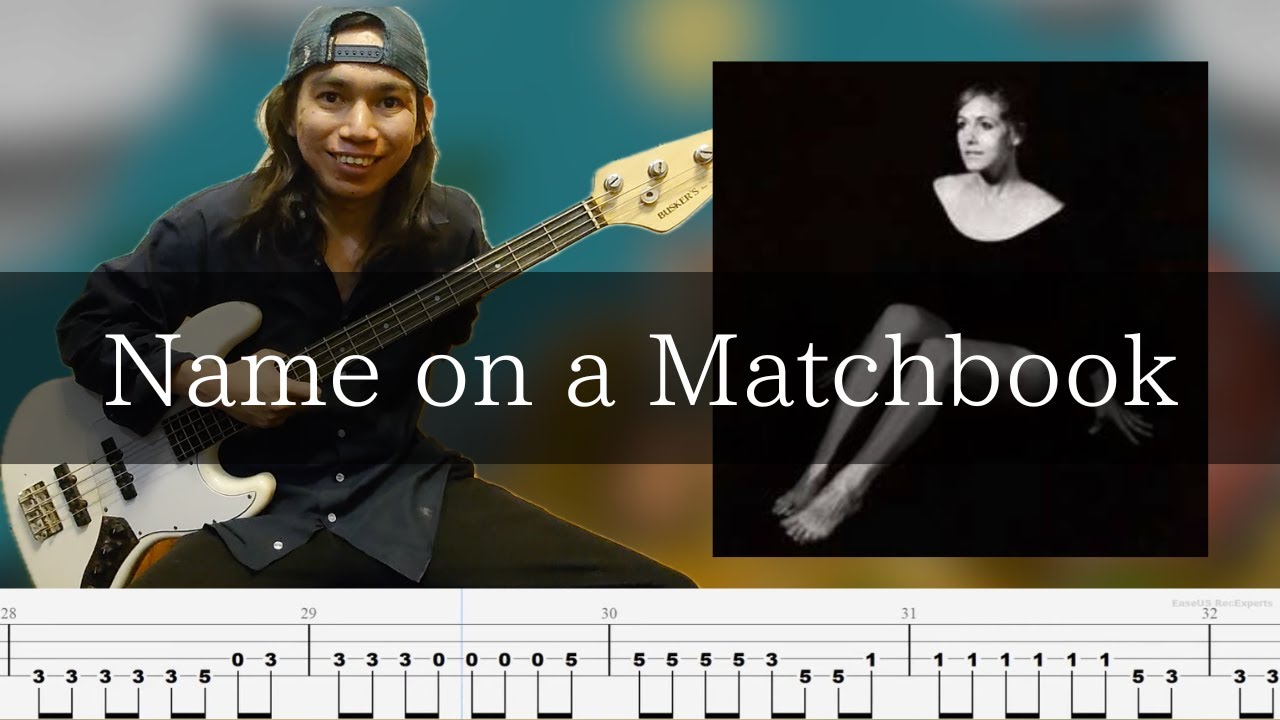 Springtime Carnivore – Name on a Matchbook Bass Cover 弾いてみた TAB Springtime Carnivore - Name on a Matchbook Bass Cover 弾いてみた TAB