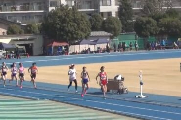 スプリングトライアルin川口2024 女子1500m1組