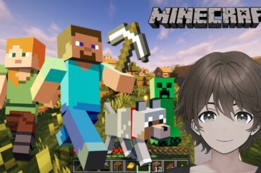 【マイクラ】エンドってどこ？【Vtuber】【Wootan Ch. / うーたん】