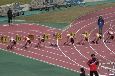 20240323123243宮崎県記録会一高女100ｍＨ2組 服部 美音2/鹿児島(鹿児島高)15"86