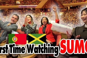 【初SUMO観戦】ポルトガル＆ジャマイカ大使が日本の相撲を大絶賛！フジ鈴木唯アナWBC初登場♪【World Buzz Channel】