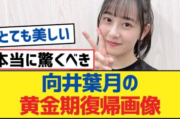 【乃木坂46】向井葉月の黄金期復帰画像【乃木坂工事中・乃木坂46・乃木坂配信中】
