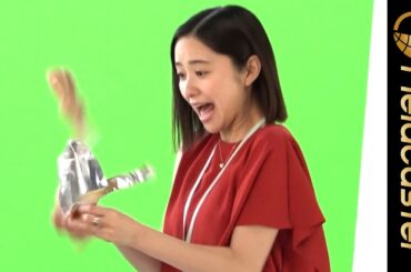 堀田真由、「パピコ」がふっ飛ぶハプニングに驚き！新CM メイキング＆インタビュー