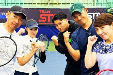 【祝！20万人登録】とんでもないレベルのミックスダブルス！杉山愛&小野田vs貴男&りこぴん！&国別対抗戦BJK杯を杉山愛監督と語る回【おまけ第17試合 りこぴん(14勝)vs佐久間P(2勝)】