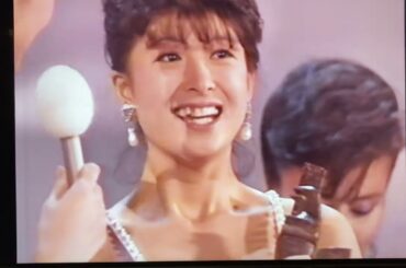 準グランプリ受賞⭐️河合奈保子さん『唇のプライバシー』＆ ⭐️中森明菜さん『十戒(1984)』【日本歌◯大賞】