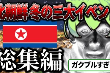 【総集編】北朝鮮 冬の三大イベント