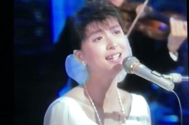 ハーフムーン・セレナーデ〜Grass Harp Pianissimo〜🎵作曲 河合奈保子さん🌗世界的ヴァイオリニスト漆原啓子さん⭐️ピアノ弾き語り感動の共演⭐️1986.9.24