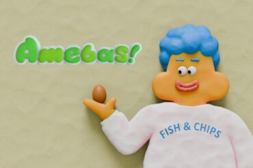 【公式】　アミーバス！ #３「大きな卵」　Amebas!　#３　「Big Egg」