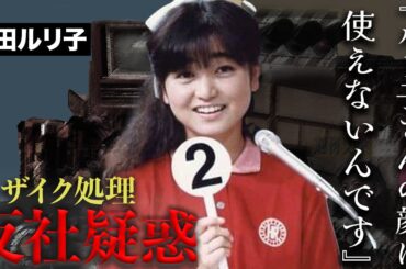 永田ルリ子の映像にぼかしが入る真の理由に驚きを隠せない「おニャン子クラブ」として一世を風靡したメディアに一切出ない現在の姿に一同驚愕…