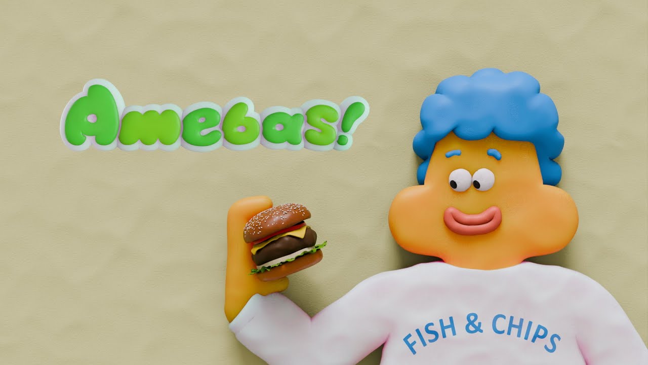 【公式】 アミーバス! #1「ハンバーガー」 Amebas! #1「Hamburger」 【公式】 アミーバス! #1「ハンバーガー」 Amebas! #1「Hamburger」