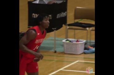 #バスケ 開志国際 リング壊れそうなパワフルダンク😱🔥ネブフィ・ケルビン・シェミリー(新3年/198cm/No.14)[KAZUCUP2024] #shorts