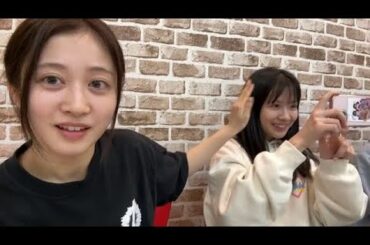 川上千尋 (NMB48)  SHOWROOM 2024年3月28日 松岡さくら 松本海日菜