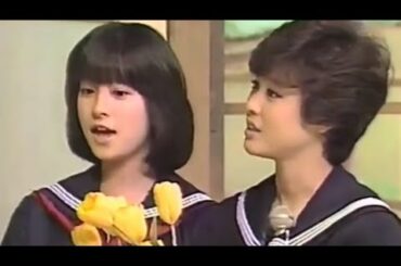 松田聖子　河合奈保子　セーラー服コレクション