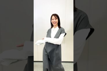 #鈴木唯 いきなり踊らされてみた❗️練習時間10分 #フジアナch. でメイキング公開予定❣️チャンネル登録をしてお待ちを🫵　#ポケダンス #pokedance #フジテレビアナウンサー #一発撮り