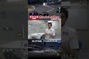 ホワイトラインカットってどういう意味？ #モータースポーツ #SUPERFORMULA #ピットイン #スーパーフォーミュラ #レース #イゴールフラガ #igorfraga #モタスポ用語