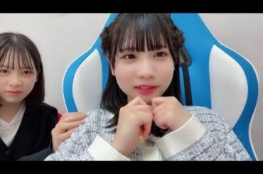 芳賀礼 (NMB48)  SHOWROOM 2024年3月28日 青原優花 西田帆花
