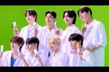 ＡＴＥＥＺ、「ロートＵＶ」の新ＣＭに出演（メイキング インタビュー CM／ATEEZ）