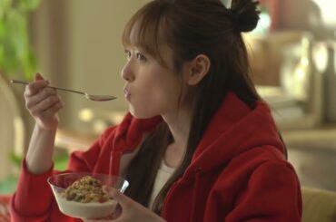 福原遥出演／カルビー「フルグラ」新CM「フルグラ あとがけ」篇 メイキング