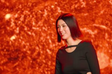 三吉彩花が出演『湖池屋ストロング「五感快感」』篇メイキング