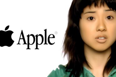 The Apple TVCM of 2002 in Japan "菊池桃子、学生、です" Eng sub 1080p/60fps