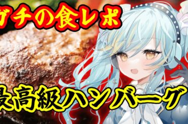 【 肉汁★やバーグ #食レポ 】お肉が死ぬほど大好きな私が本気で食レポします。【#雑談 / 海月ルナ​】