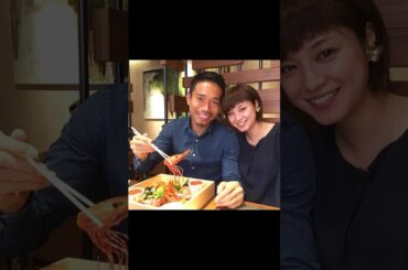 長友佑都・平愛梨さんご夫妻の笑顔