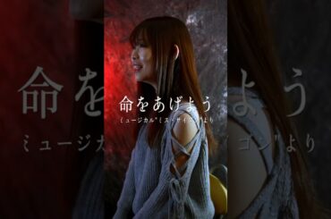 命をあげよう  Another Cut  ミュージカル「ミス・サイゴン」より　mizuki cover　歌ってみた　#shorts