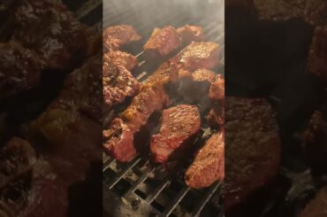 雪山で最強ステーキをつくる！Make the best steak on a snowy mountain! #outdoor #cookinginnature #asmr