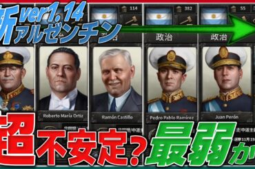 【HOI4】 2年で指導者4回交代？ 追加されたアルゼンチンは実際どうなんだ？ 【ゆっくり実況】