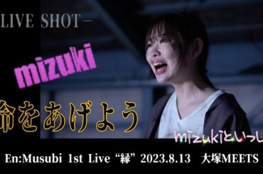 命をあげよう／「ミス・サイゴン」より Covered by mizuki ライブ 歌ってみた