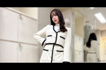 B1- 森香澄、太ももあらわなミニスカ美脚「実は珍しい!」「スタイル抜群」