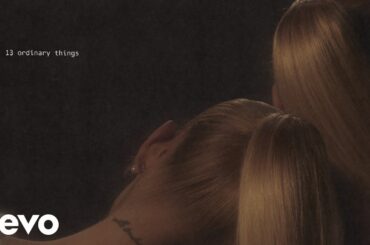 Ariana Grande - ordinary things (lyric visualizer) ft. Nonna