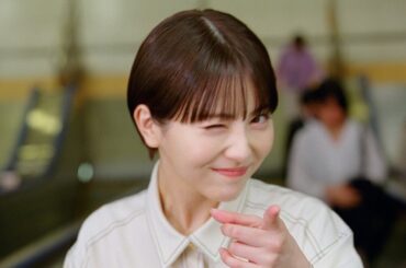 浜辺美波、キュートなウインク連発「1年分のウィンクをした！」　リクルートスタッフィング「キャリアウィンク」新CM＆メーキング