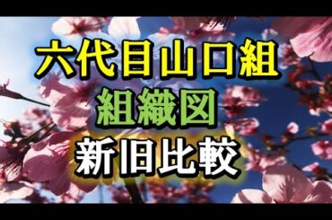 情報　六代目山口組「組織図」新旧比較