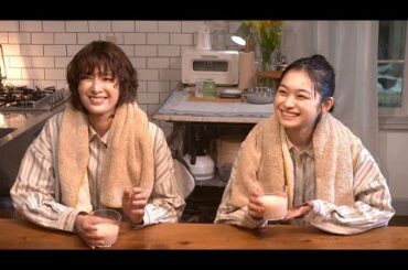 吉瀬美智子＆月島琉衣、「ＰＵＲＥＳＵ（ピュレス）発酵酢ドリンク」新ＣＭに出演（メイキング インタビュー CM／吉瀬美智子 月島琉衣）