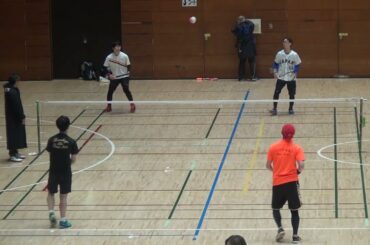 2024年　入間大会　フリー男子3位決定戦　前川杉崎ペアvs久保田佐藤ペア