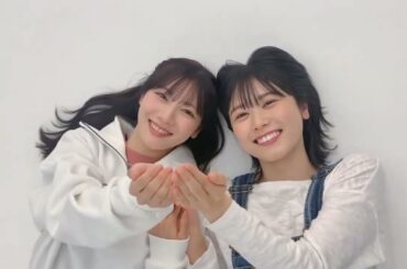 日向坂46 河田陽菜 丹生明里 H46MODE 発売中！おみそしるコンビ のオフショットを公開！