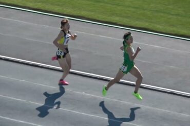 20240320 延岡スプリングチャレンジ 一般女子800ｍ決勝 4組（田中 一花：大淀中1 宮崎 2'24"37・甲斐 葵衣：延岡商業高3 宮崎 2'24"75）