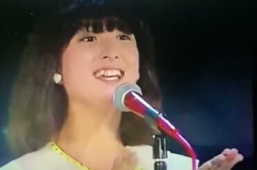 スマイル・フォー・ミー🎵河合奈保子さん🌼🌼🌼ランクイン６位〜奈保子さん手作りポシェット🌸🌺🌸1981年夏🐠