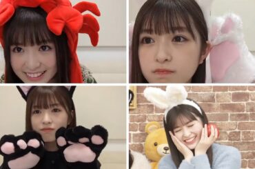 被り物をしてあざと可愛い小川彩ちゃんまとめ