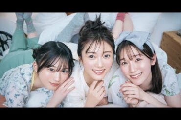 B1- 田村保乃&森田ひかる&守屋麗奈、“お泊まり会”で密着 『VOCE』に櫻坂46の美オタが集合